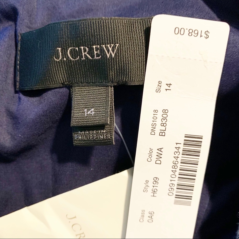 J.CREW UNSTRUCTURED BLAZER in Deep Water - Picture 9 of 9